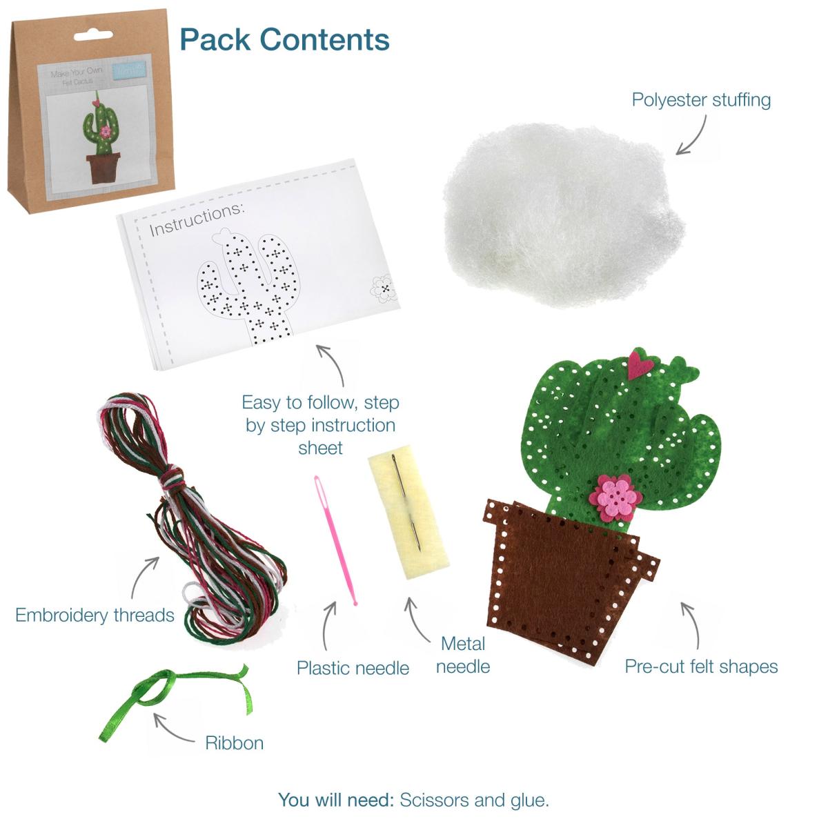 Felt Kit Cactus – image 3
