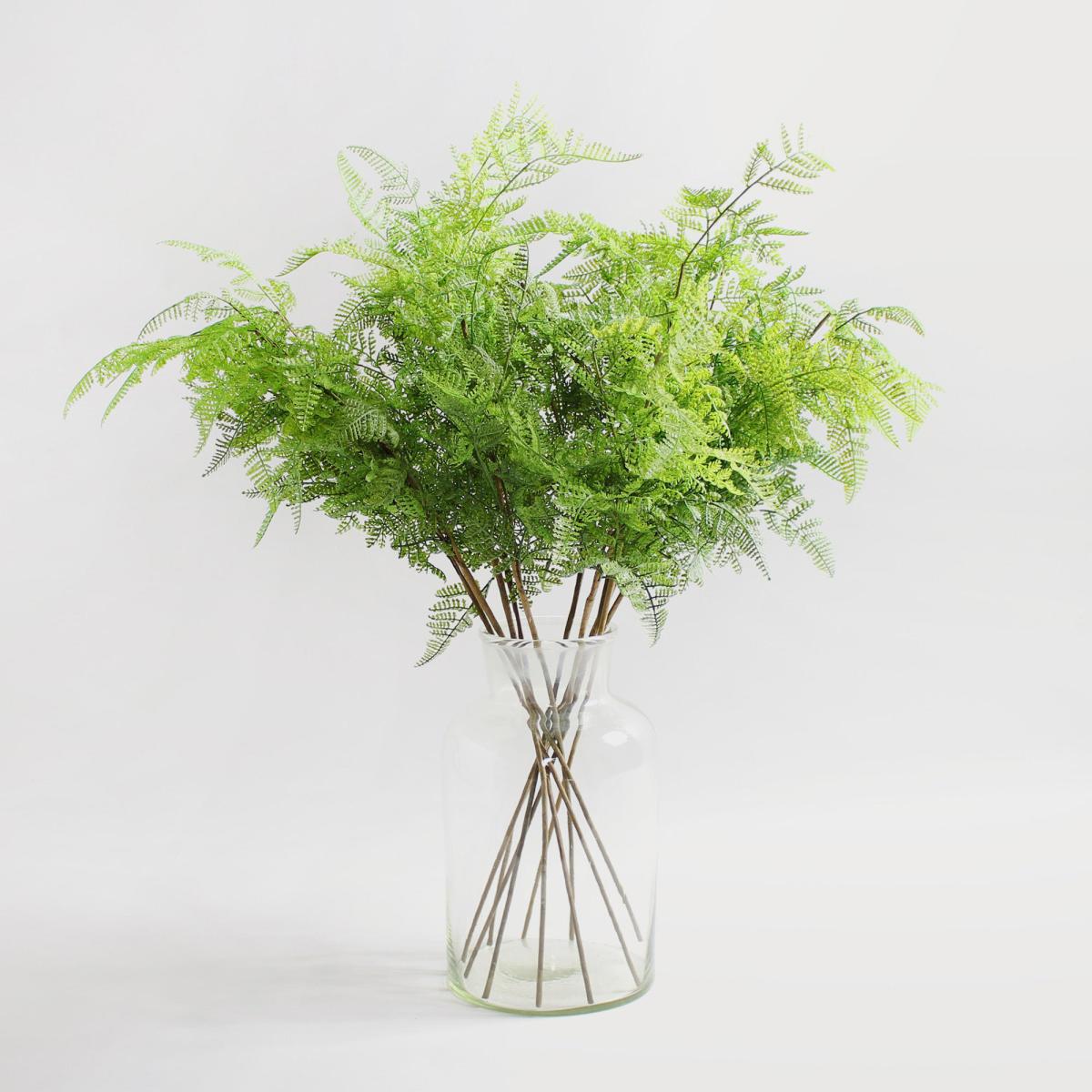 Pack of 12 Artificial Asparagus Fern Green 90cm Green – image 3
