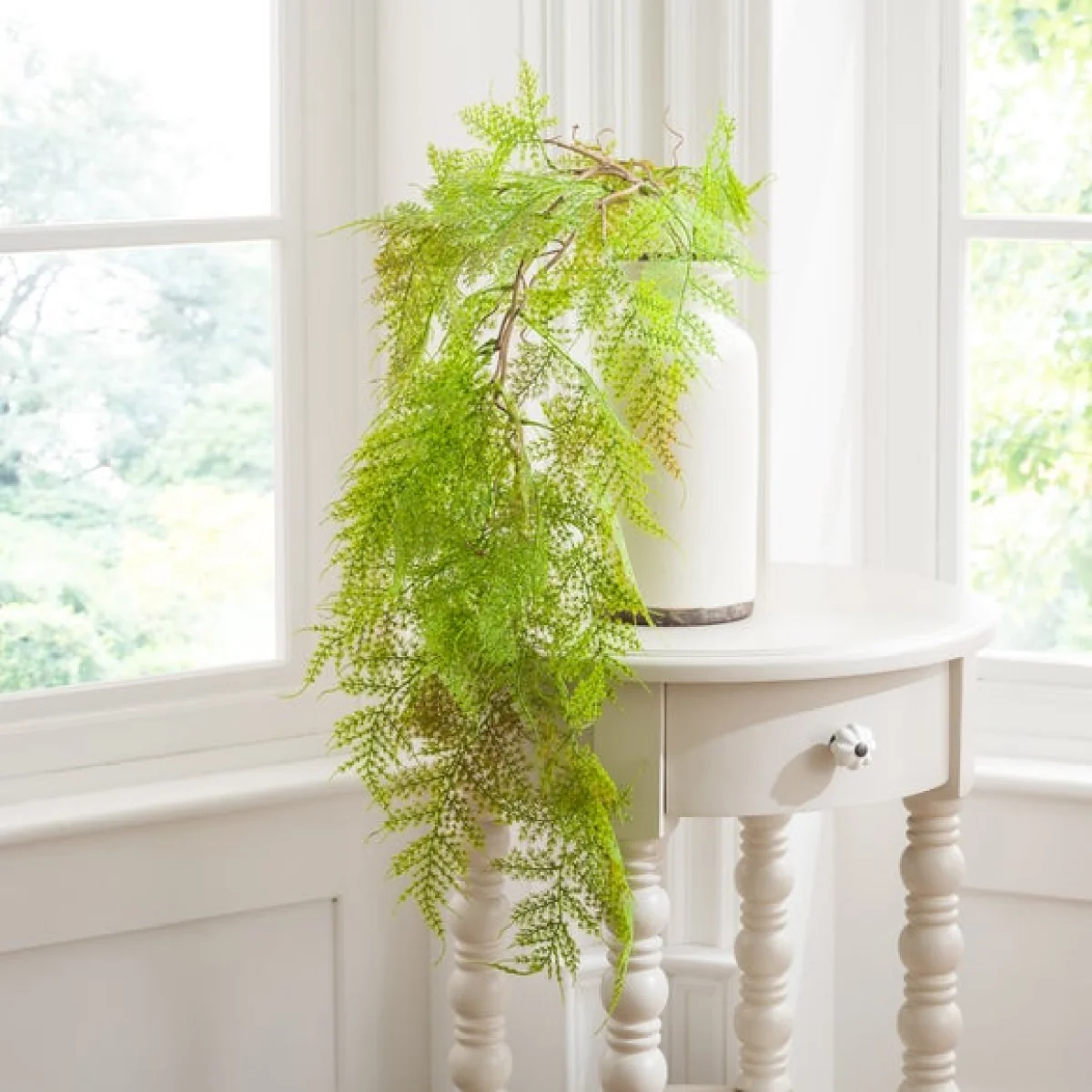 Artificial Trailing Asparagus Fern Spray – image 6