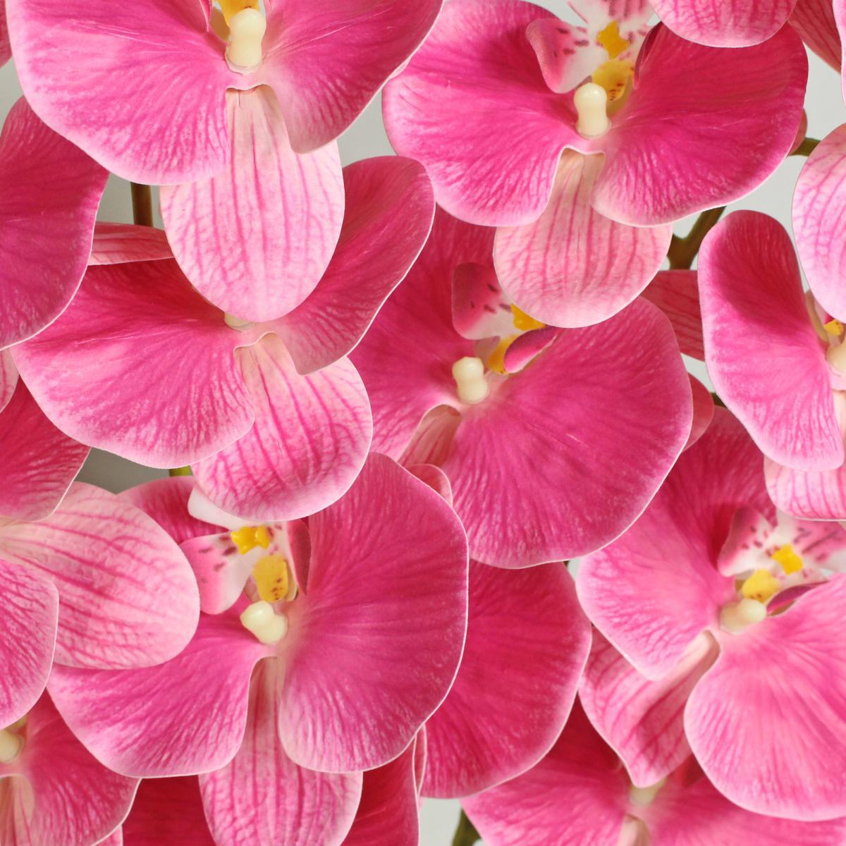 Fuchsia Real Touch Phalaenopsis 3 Pack Pink – image 2