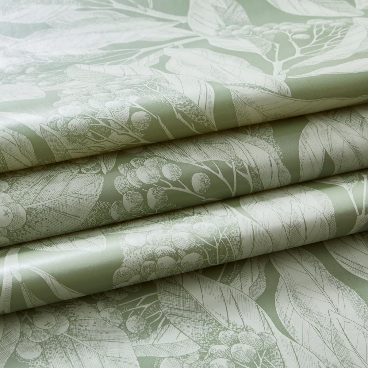 By the Metre Gaia PVC Sage Green/White – image 2