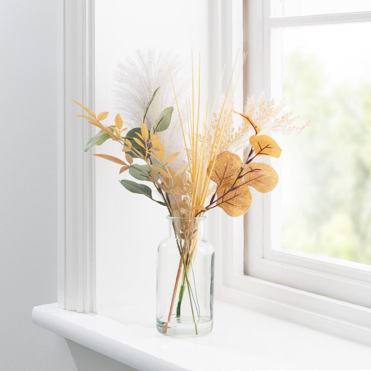 Artisan Dried Floral Arrangement Natural – image 3