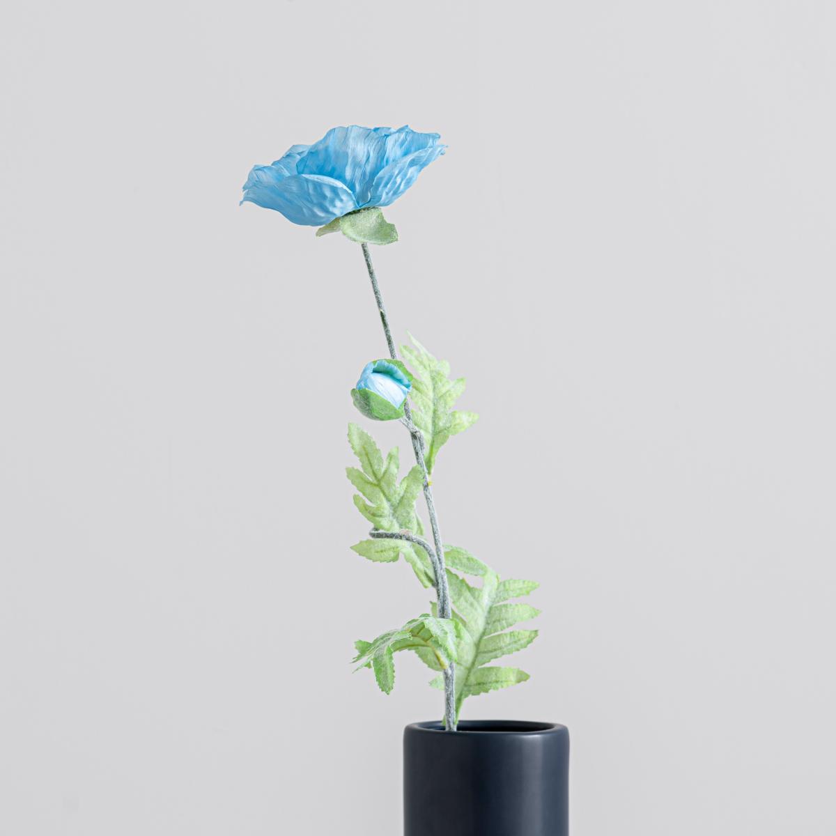 Icelandic Blue Poppy Belle 70cm Blue – image 4