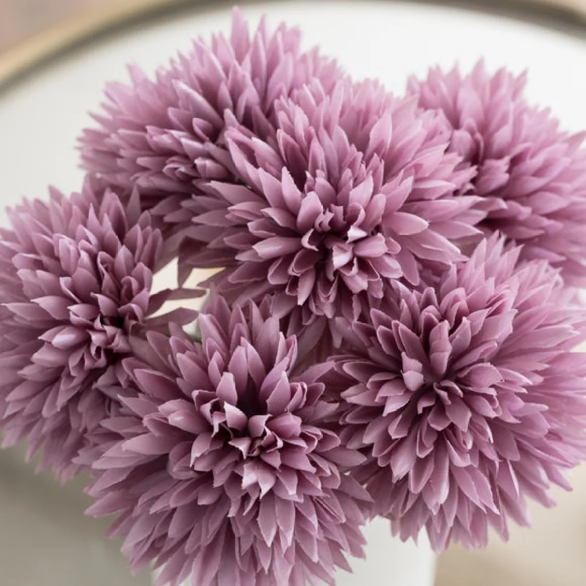 Artificial Spiky Chrysanthemum Stems – image 2