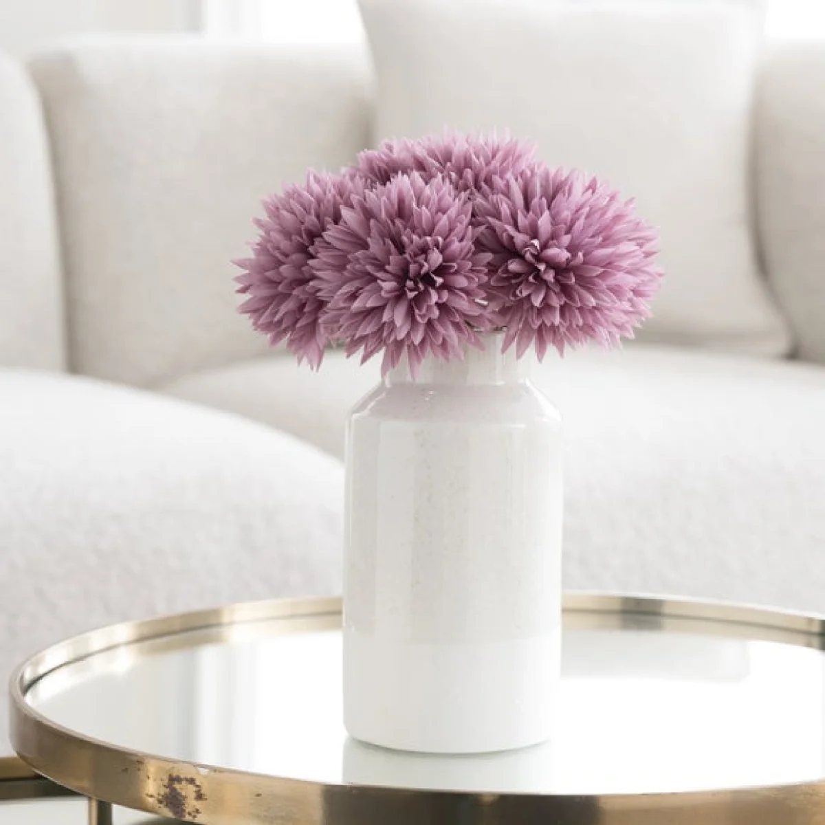 Artificial Spiky Chrysanthemum Stems – image 4