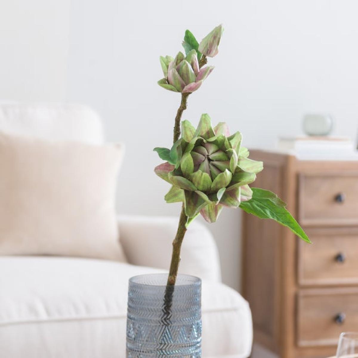 Artificial Star Shaped Artichoke Stem – image 2