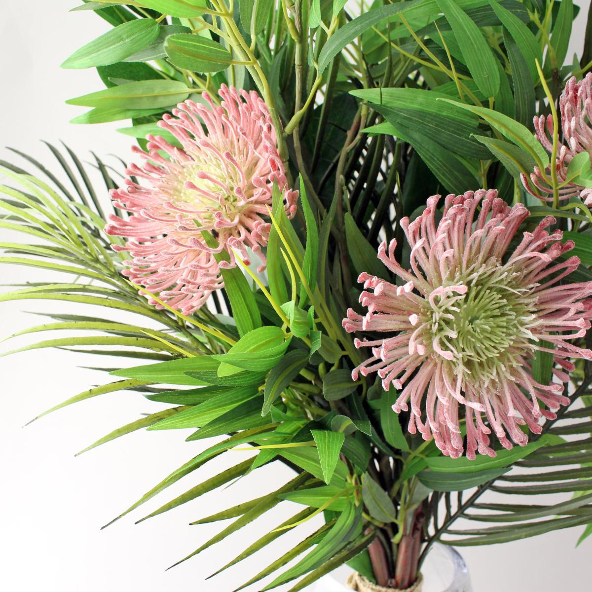 Florals Forever Eden Banksia Bouquet Pink/Green – image 3