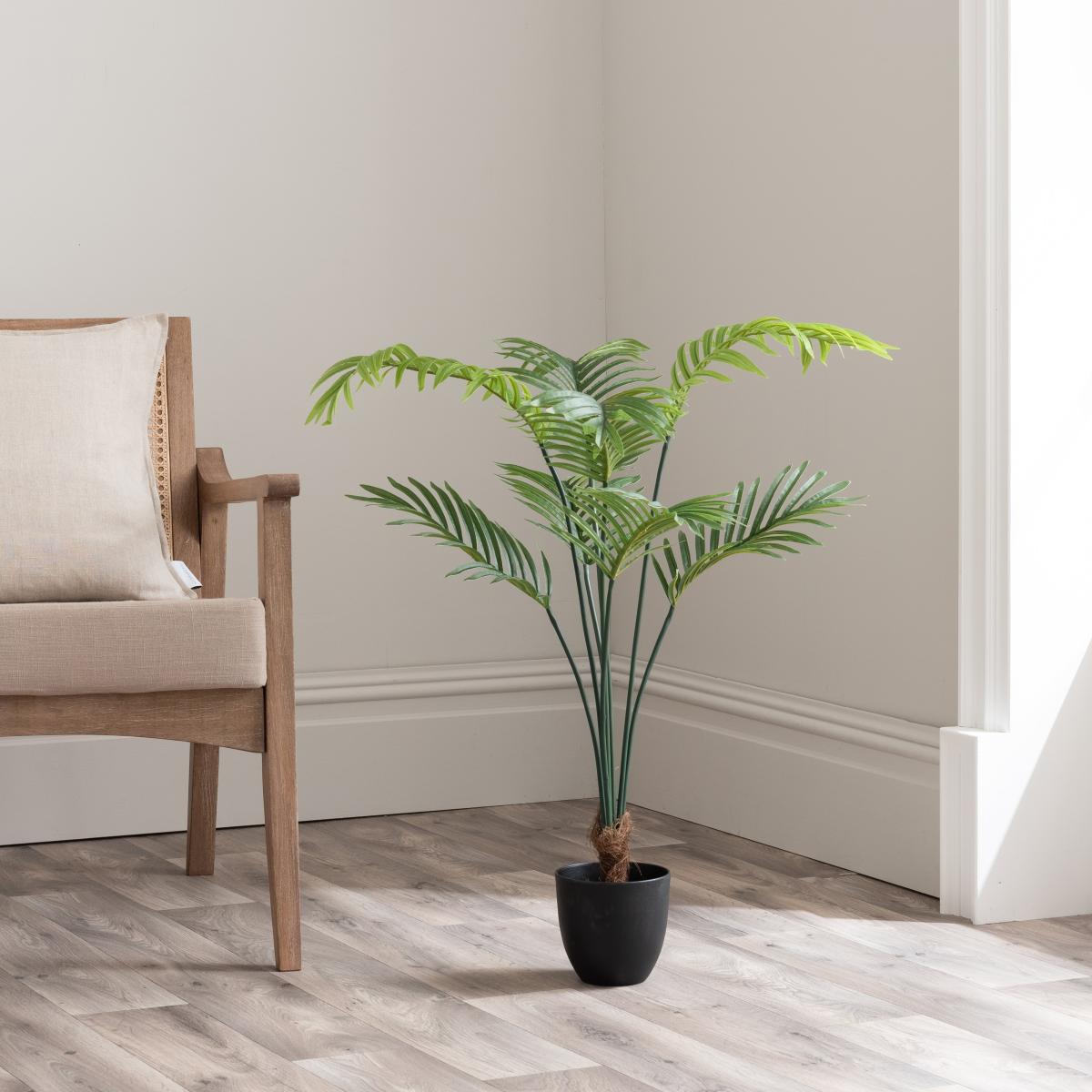 Artificial Areca Palm 90cm Green – image 1