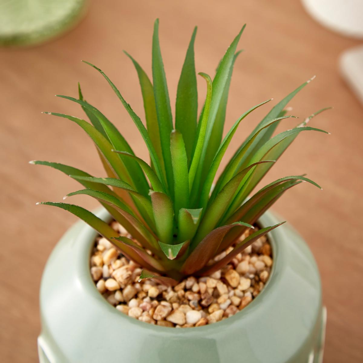 Grow Artificial Succulent Grey – image 3