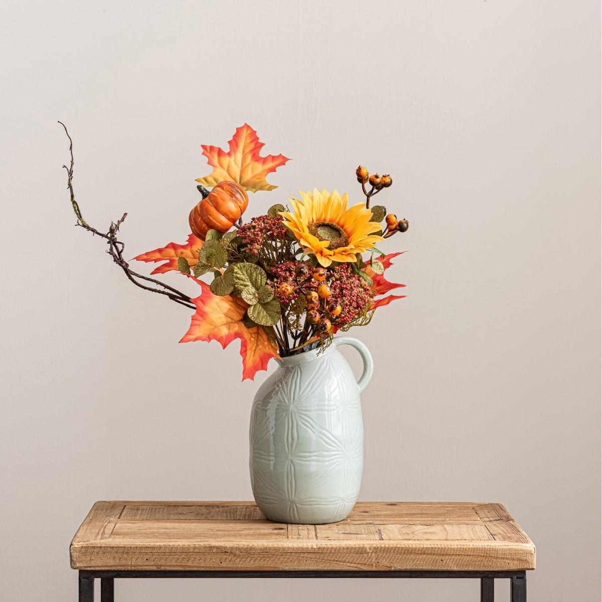 Sunflower in Ceramic Pot Orange – image 4