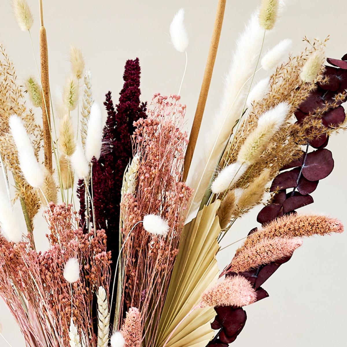 Dried First Blush Flower Bouquet MultiColoured – image 2