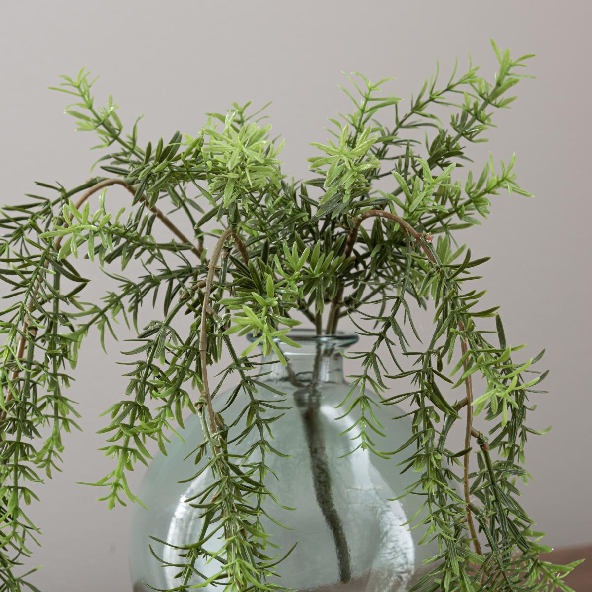 Artificial Trailing Green Pine Bush Green – image 2