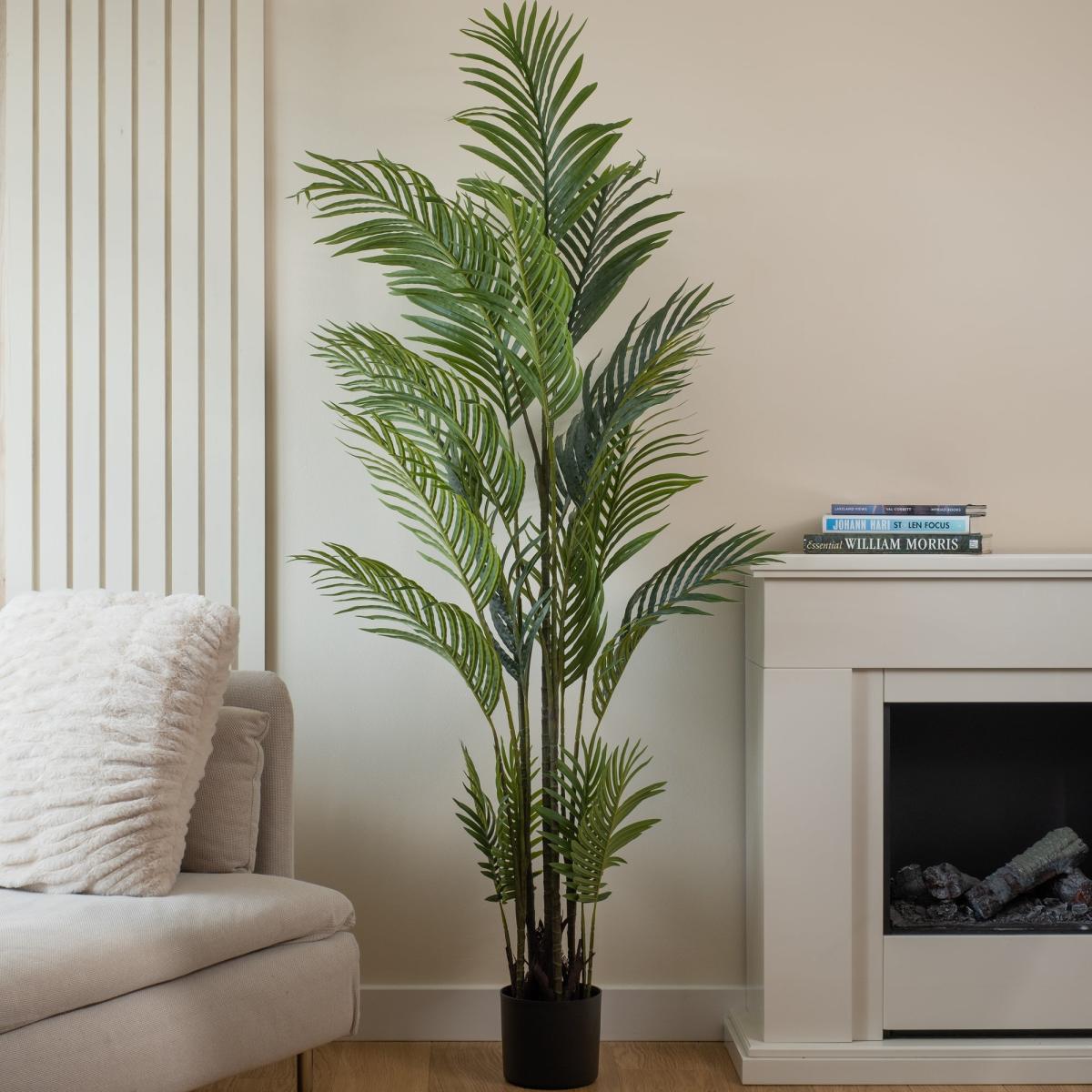 Real Touch Pearl Palm Tree 180cm Green – image 1