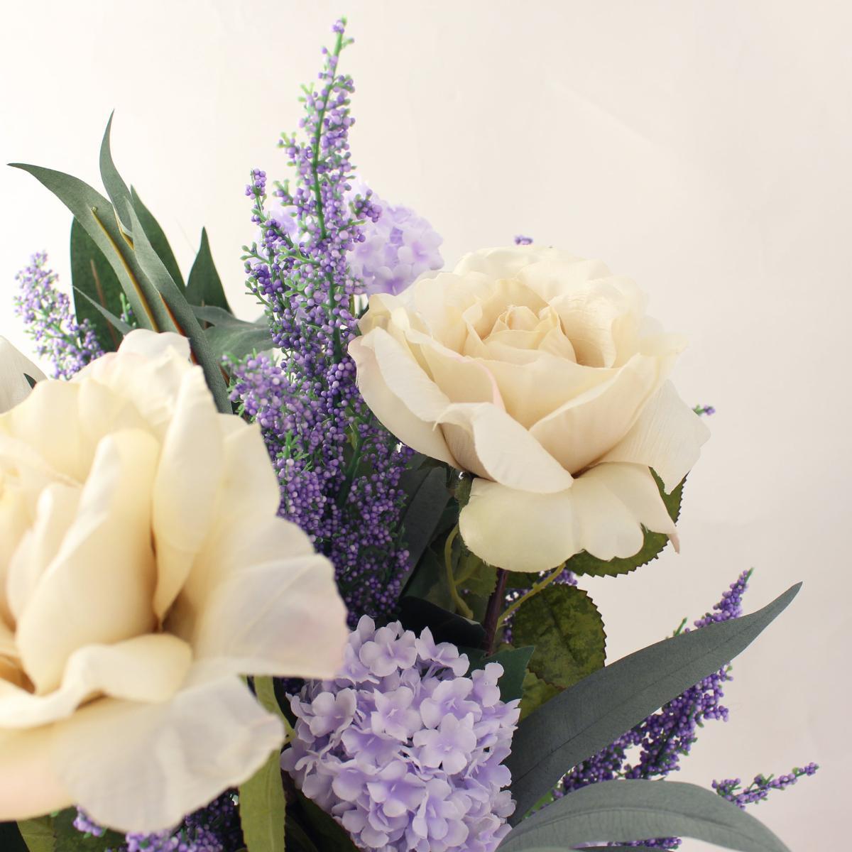 Florals Forever Annabelle Rose Bouquet 65cm Pink – image 2