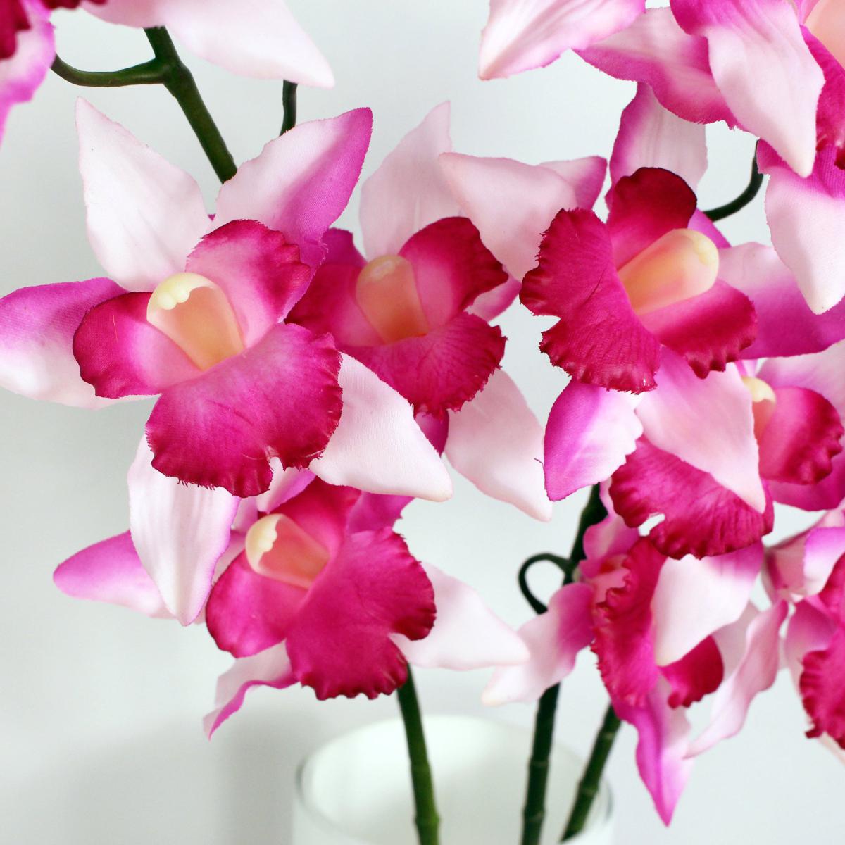 Fuchsia Real Touch Orchid 3 Pack Pink – image 2