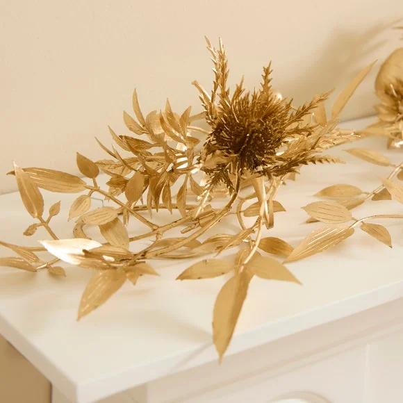 180cm Artificial Thistle & Fig Garland – image 2