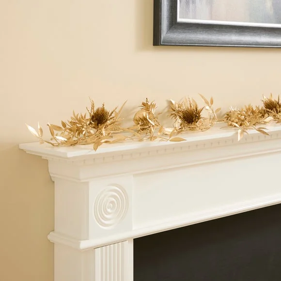180cm Artificial Thistle & Fig Garland – image 1