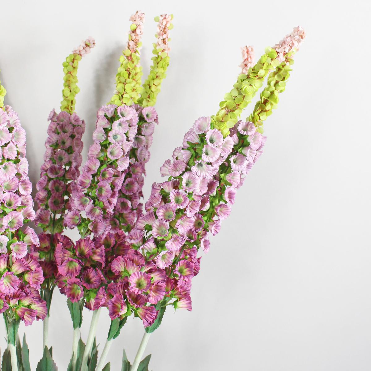 Pack of 12 Artificial Purple Obedient Plant 77cm Purple – image 2