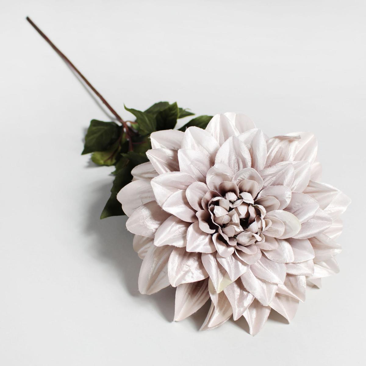 Pack of 12 Artificial Dahlia Champagne Stem 95cm Champagne – image 2