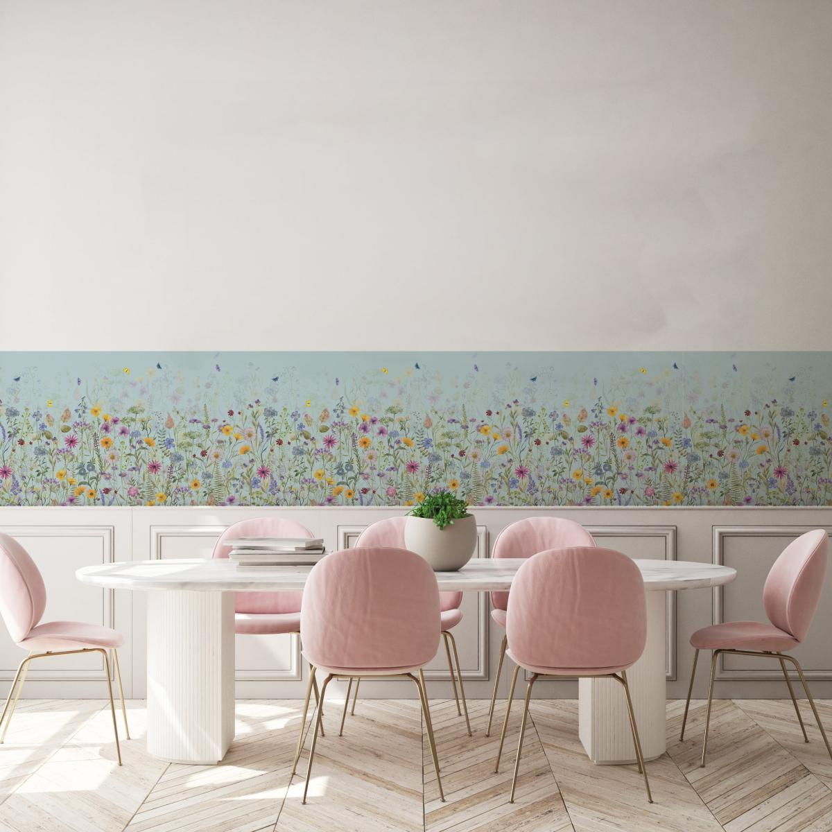 Spring Flowers Frieze Border – image 1