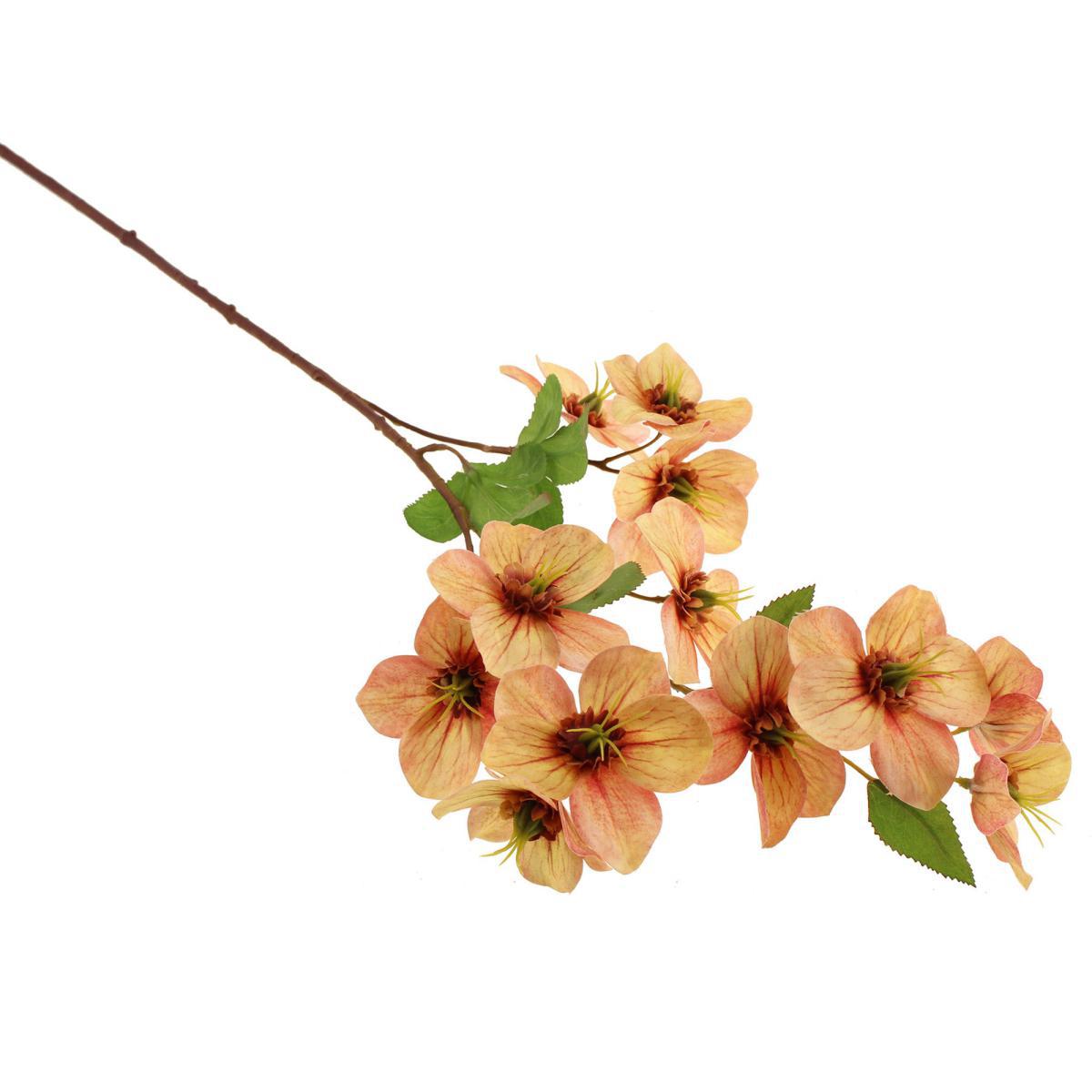 Peach Real Touch Hellebore 3 Pack Pink – image 3