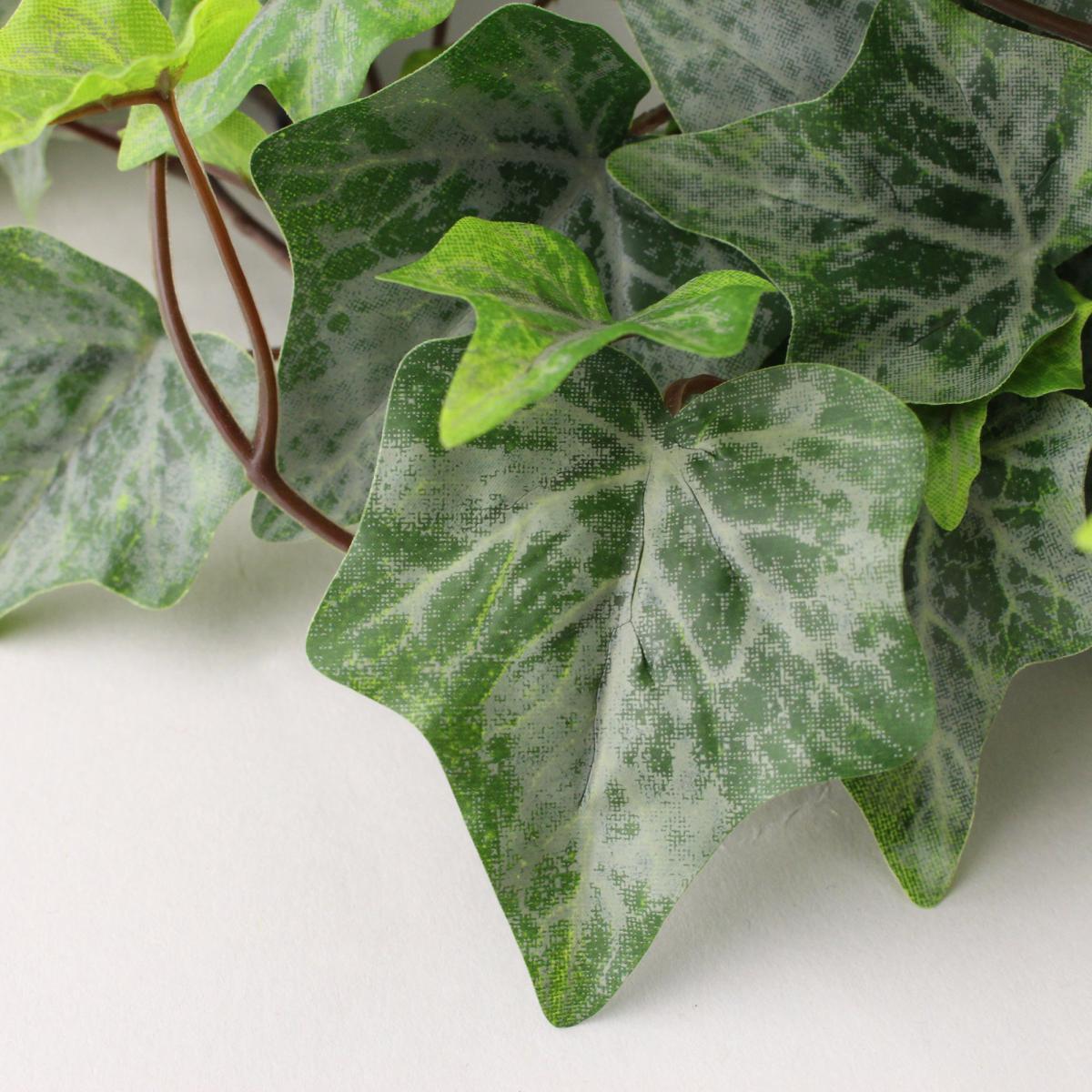 Outdoor Ivy Wreath Weather Resistant 38cm Green – image 2