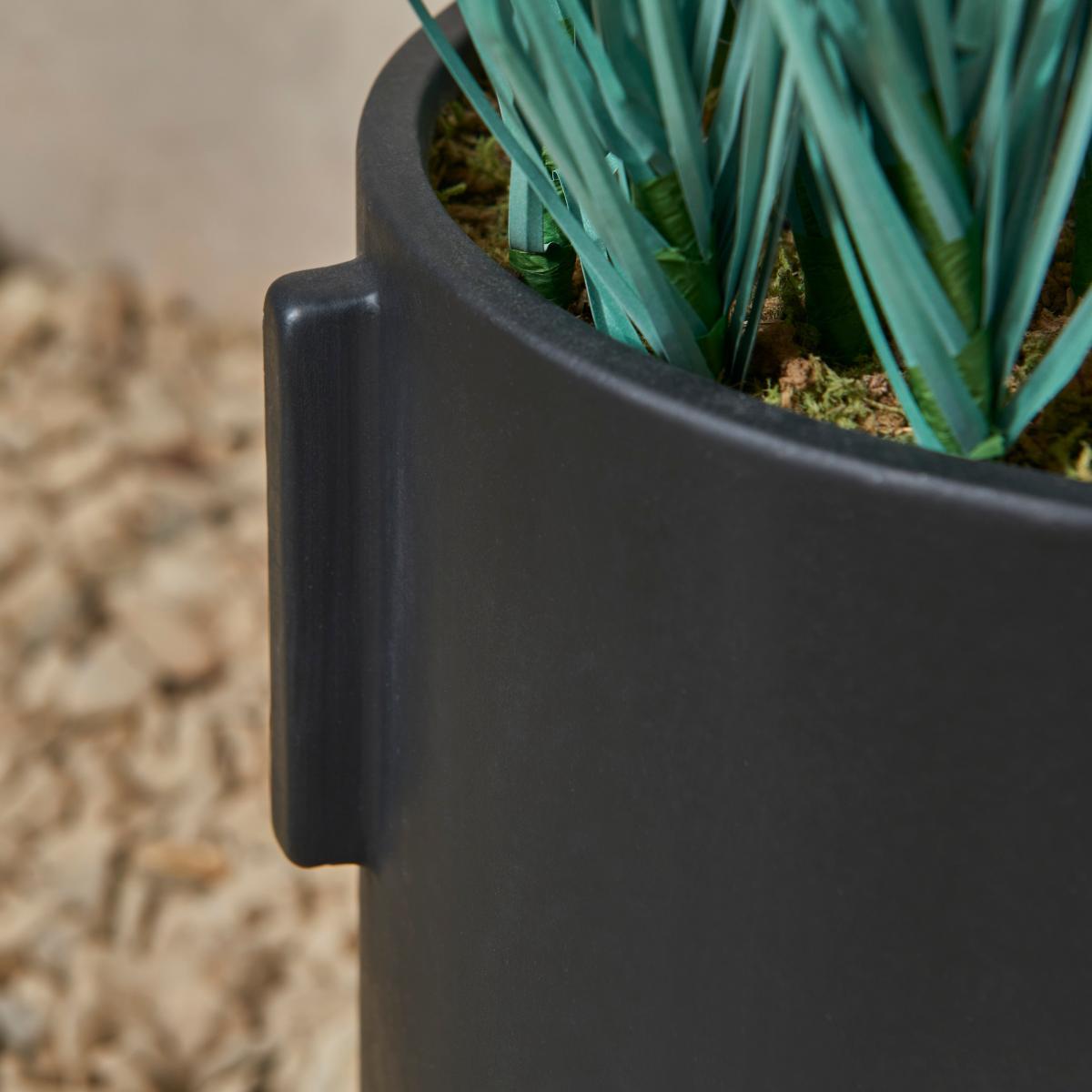 Grass in Cement Pot 80cm Green – image 2