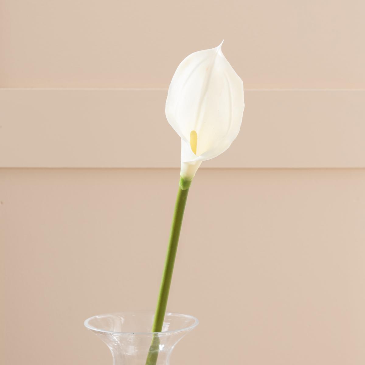 White Calla Lily, 60cm White – image 2