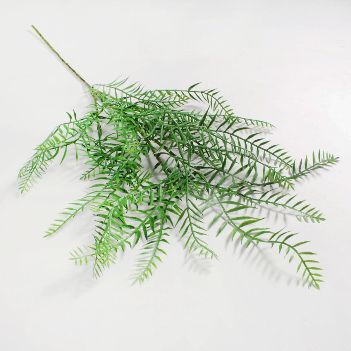 Pack of 12 Artificial Fern Green Spray 80cm Green – image 2