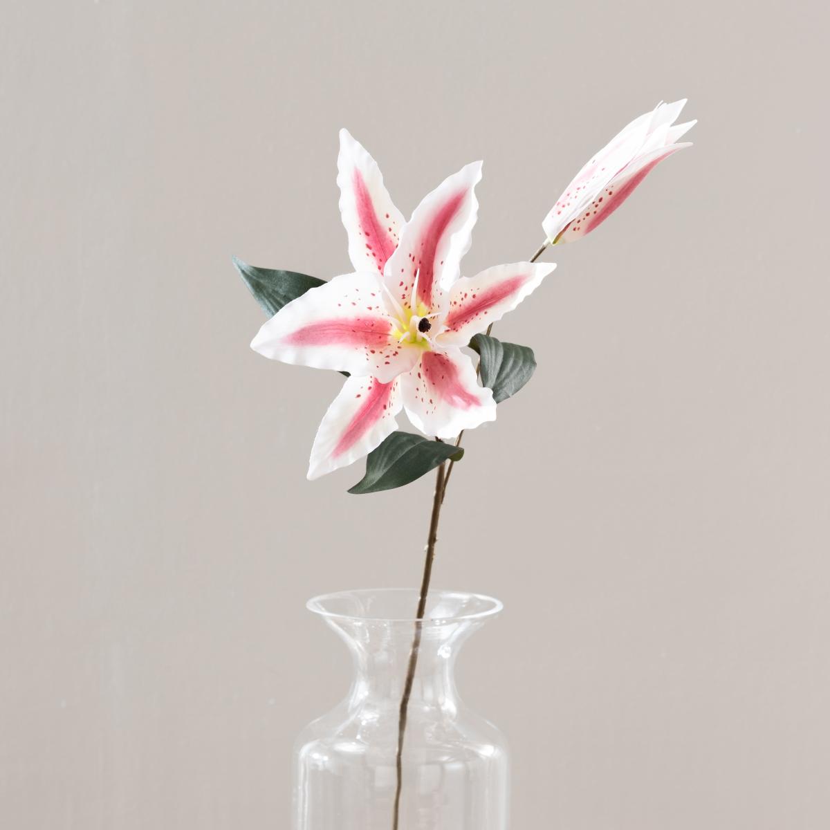 Tiger Lily Stem, 70cm Pink – image 2