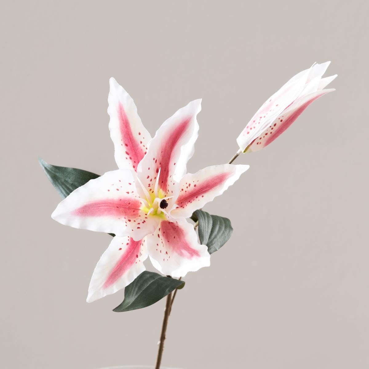 Tiger Lily Stem, 70cm Pink – image 3