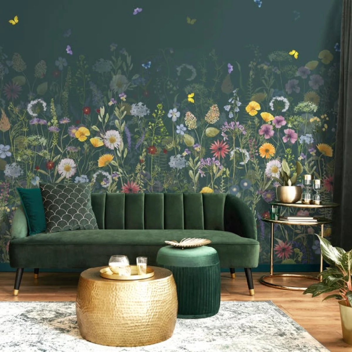 Spring Flowers Large Mural – image 1