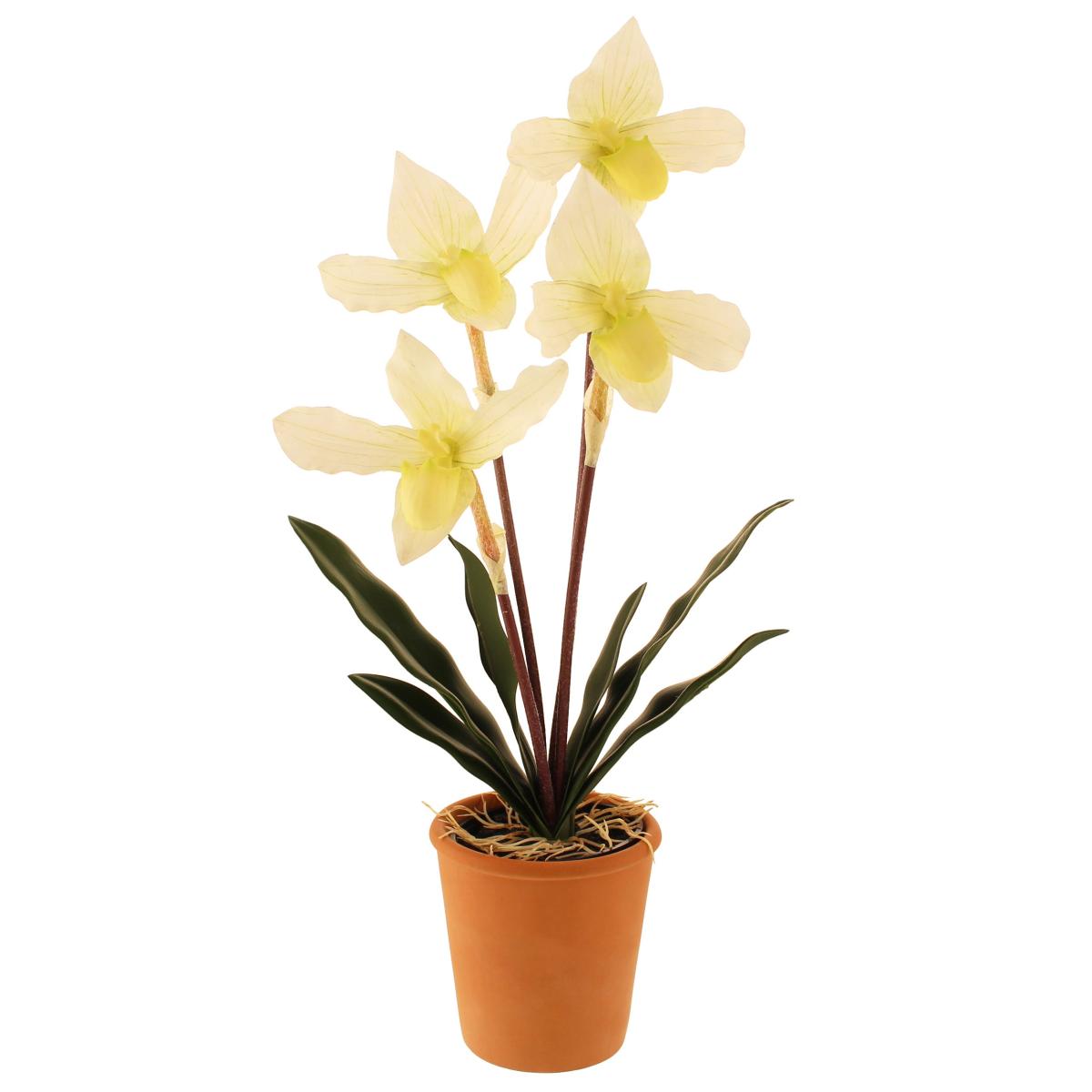 Real Touch Cream Slipper Orchid 50cm White – image 5