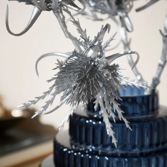 Artificial Silver Thistle Spray – image 2
