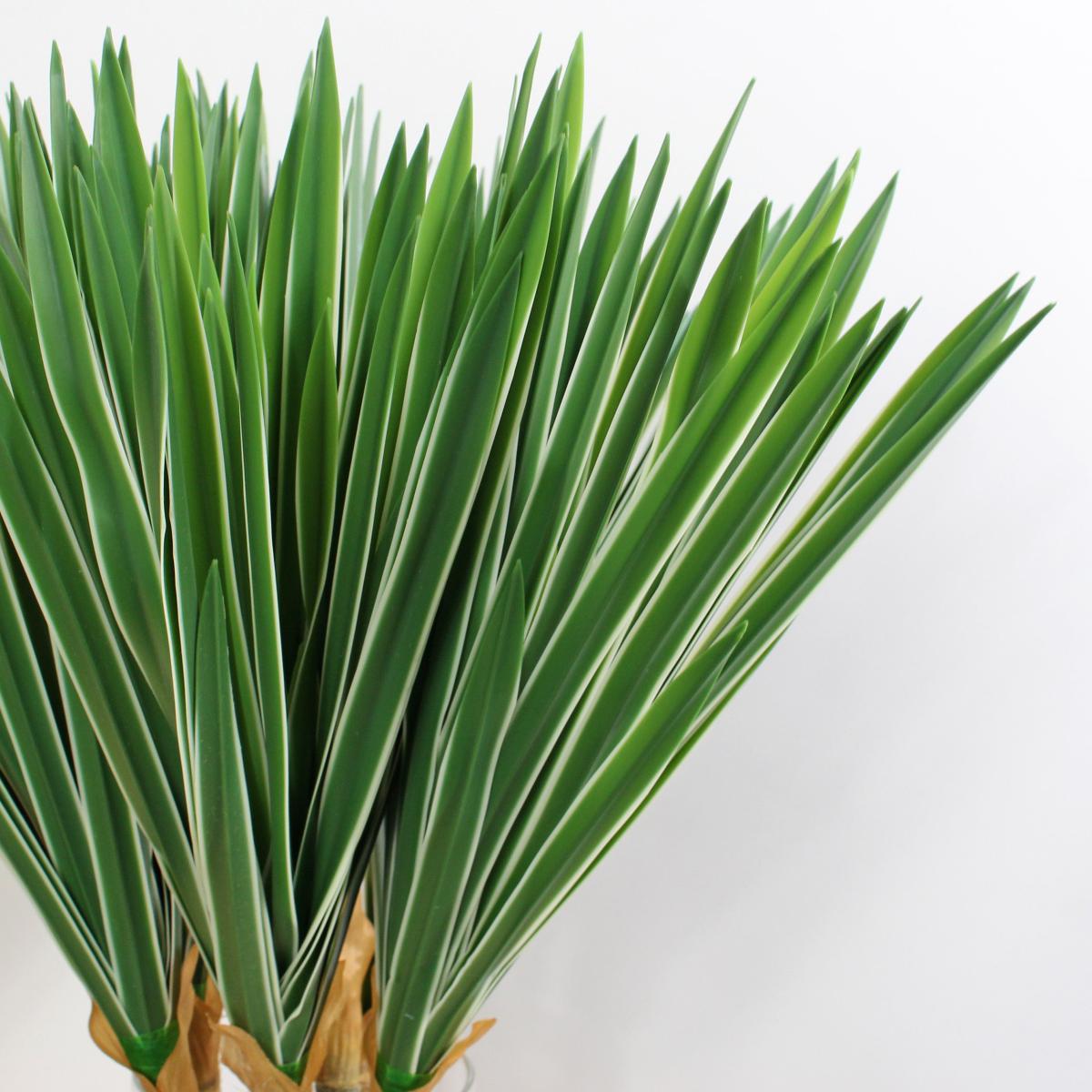 Pack of 12 Artificial Yukka Green Stems Green – image 2