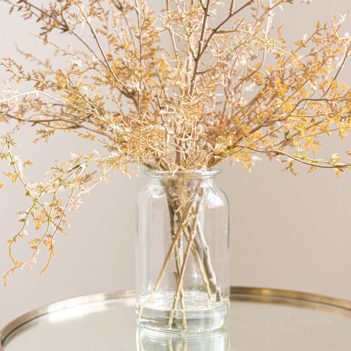 Savanna Grass in Glass Vase 58cm Natural – image 3
