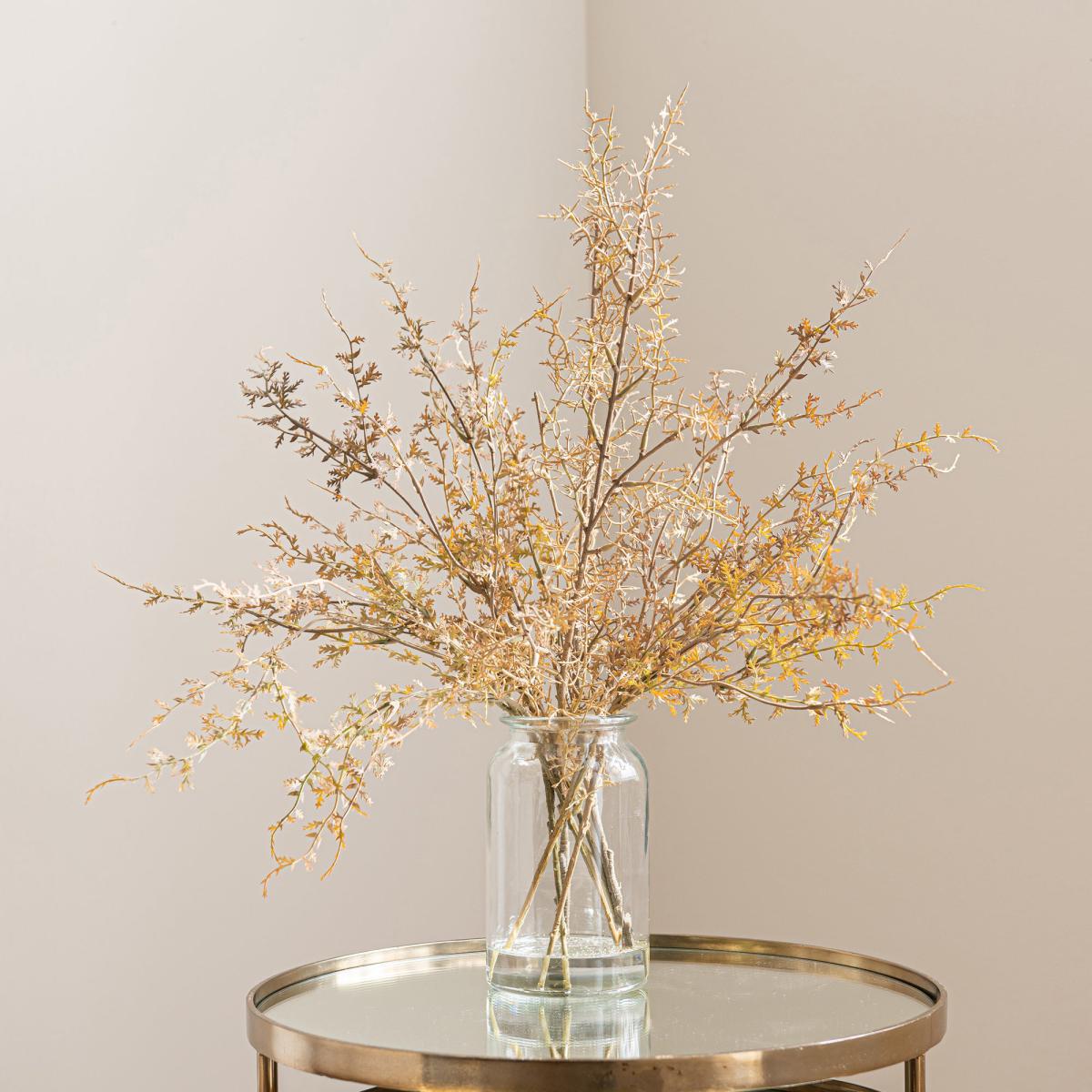 Savanna Grass in Glass Vase 58cm Natural – image 4