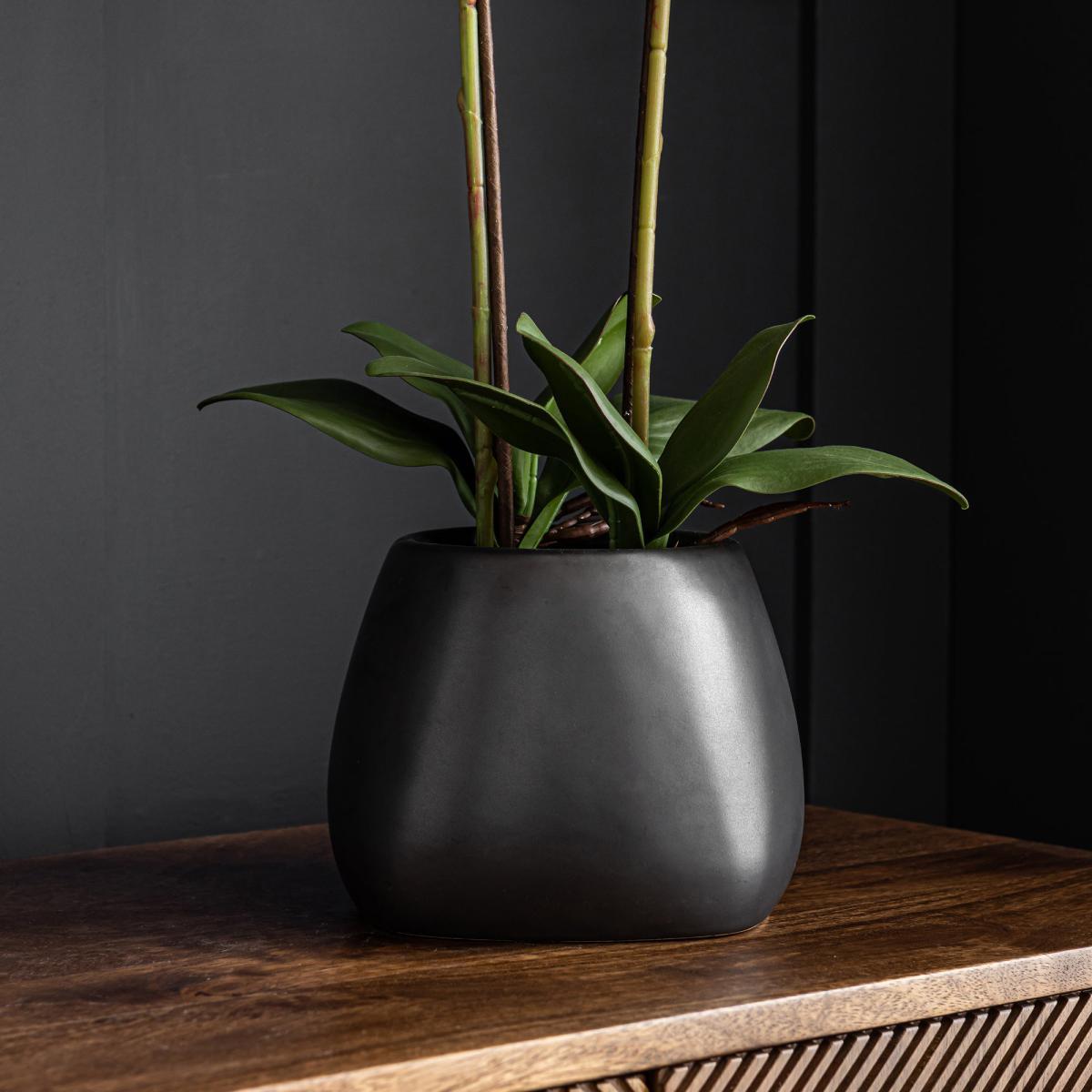 Pink Orchid in Ceramic Pot 57cm Pink – image 3