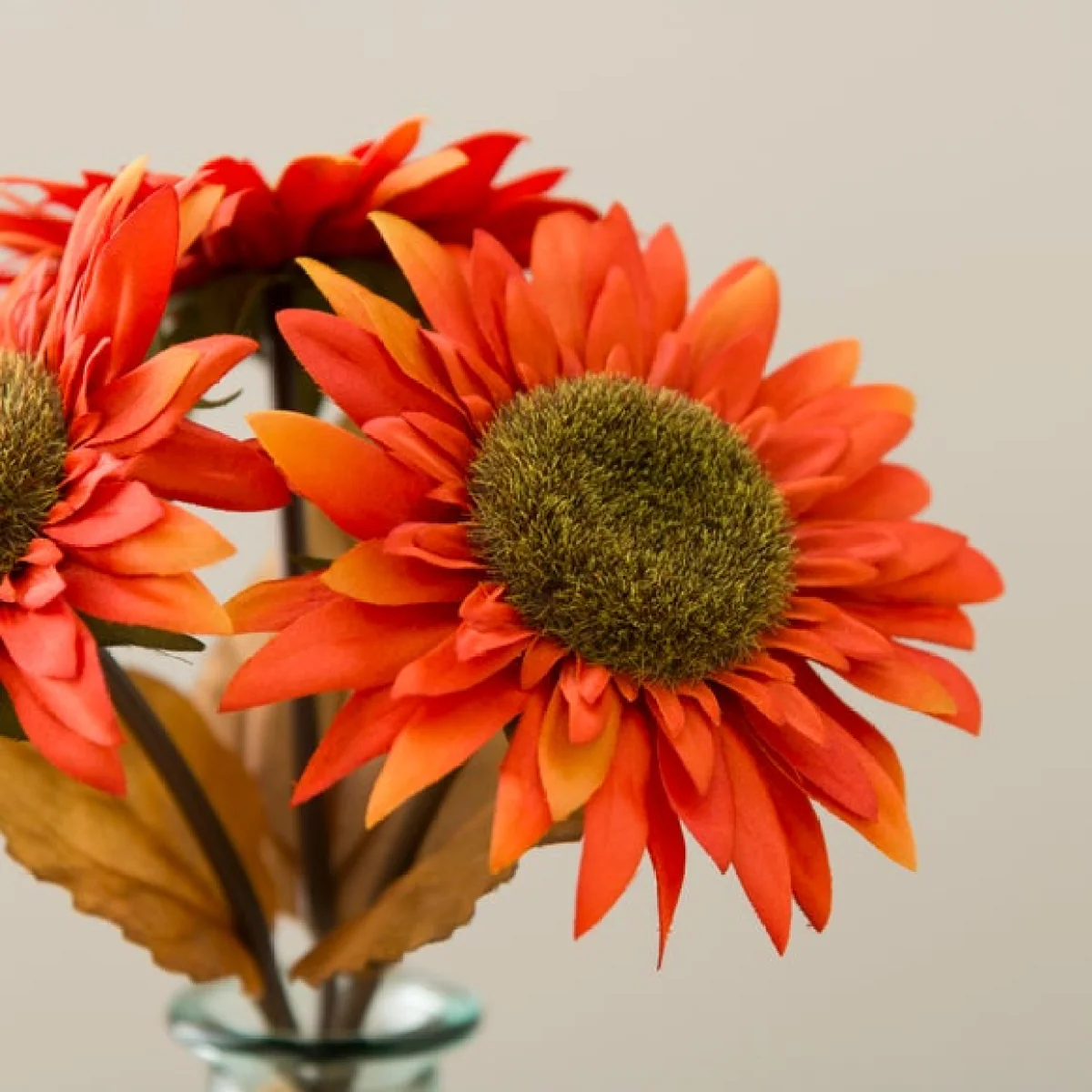 Artificial Sundried Sunflower Stems – image 2