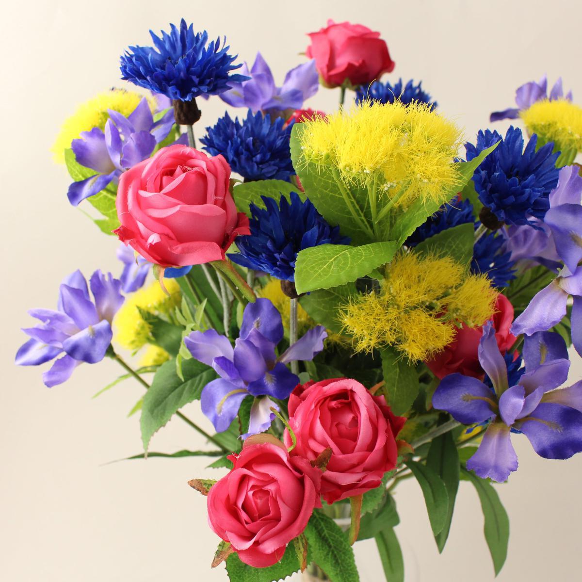 Florals Forever Emma Brights Bouquet Large 55cm MultiColoured – image 2