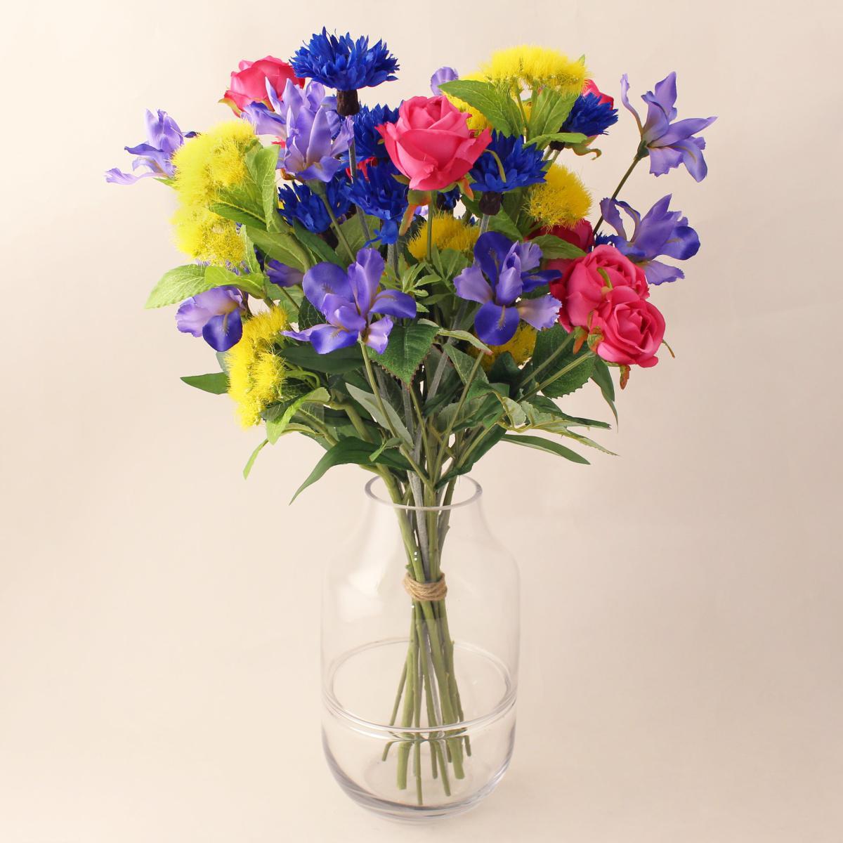 Florals Forever Emma Brights Bouquet Large 55cm MultiColoured – image 1