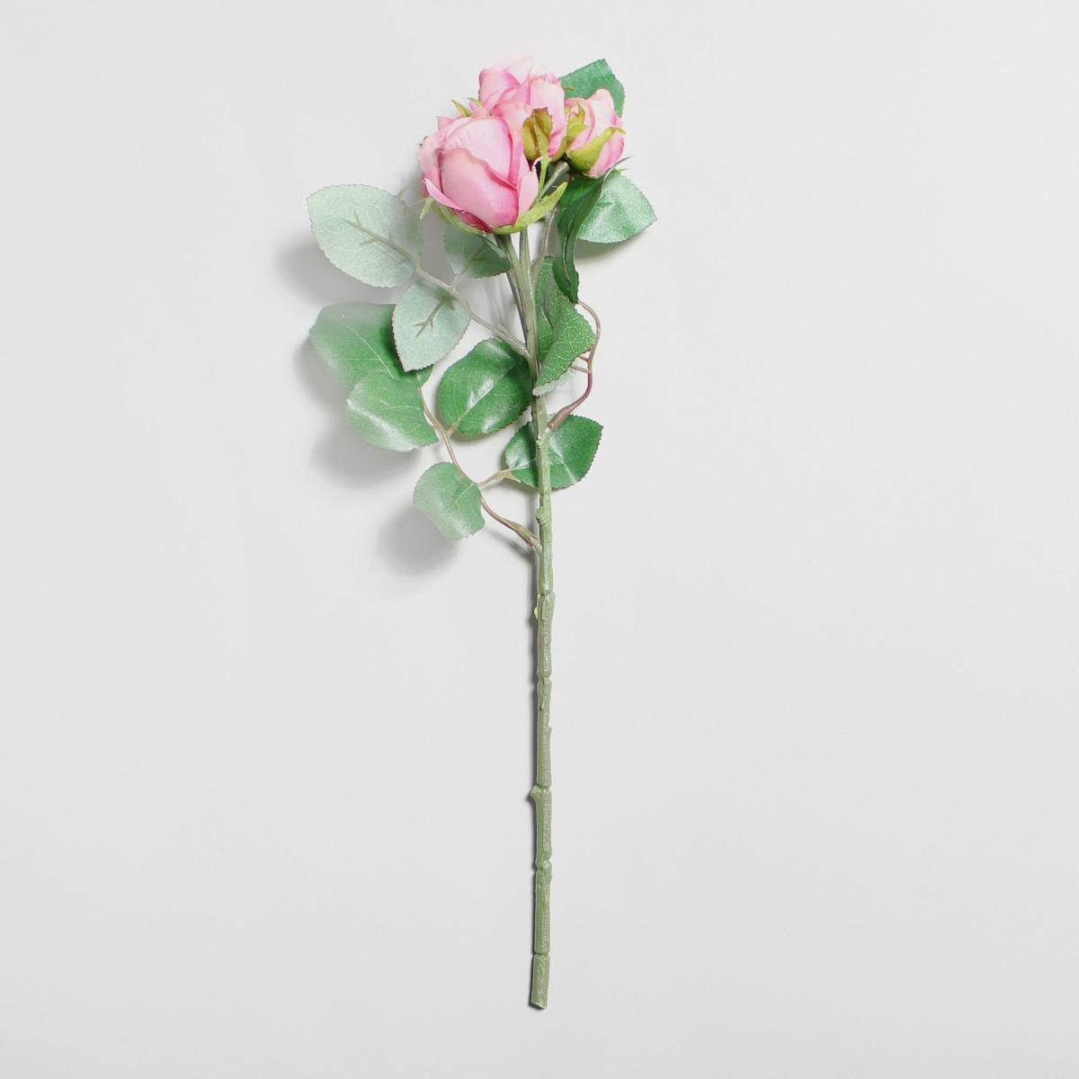 Pack of 24 Artificial Rose Pink Spray 32cm Pink – image 5