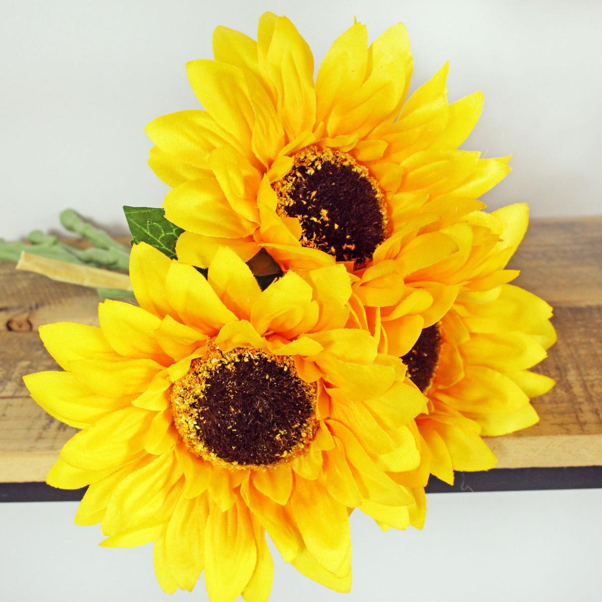 Yellow Sunflower Bundle of 3, 6 Pack Yellow – image 2
