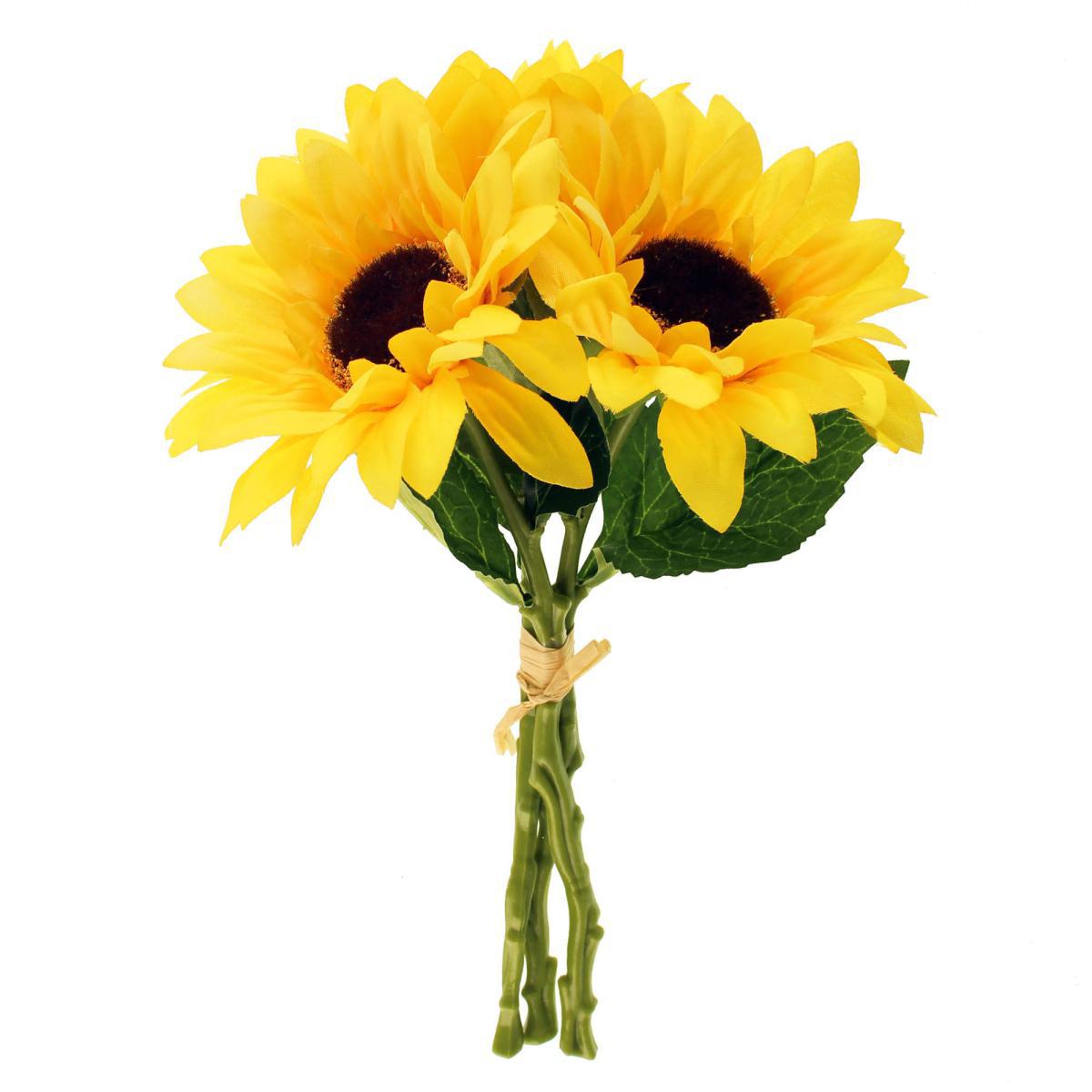 Yellow Sunflower Bundle of 3, 6 Pack Yellow – image 3