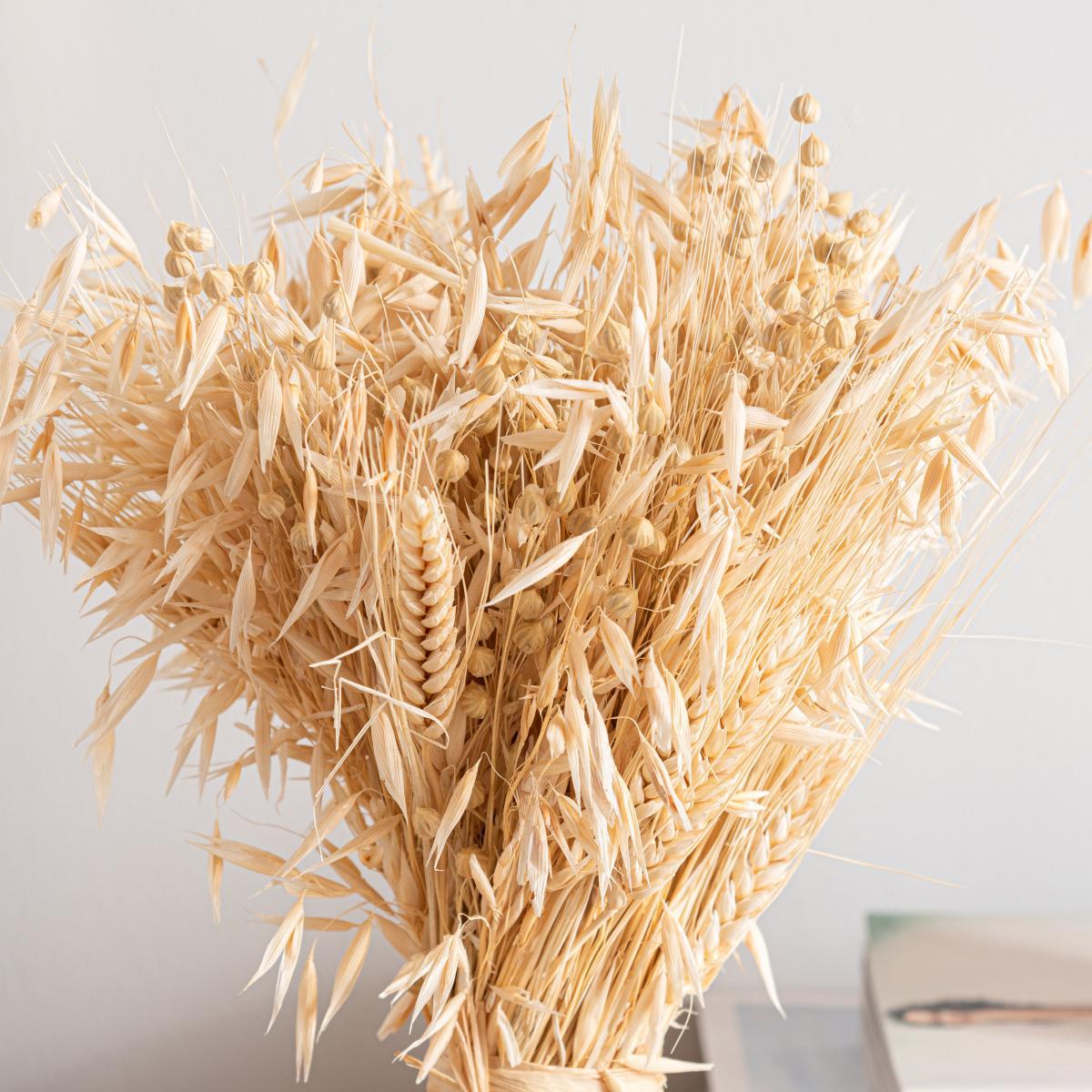 Pretty Boho Bleached Standing Dried Bundle Yellow – image 2