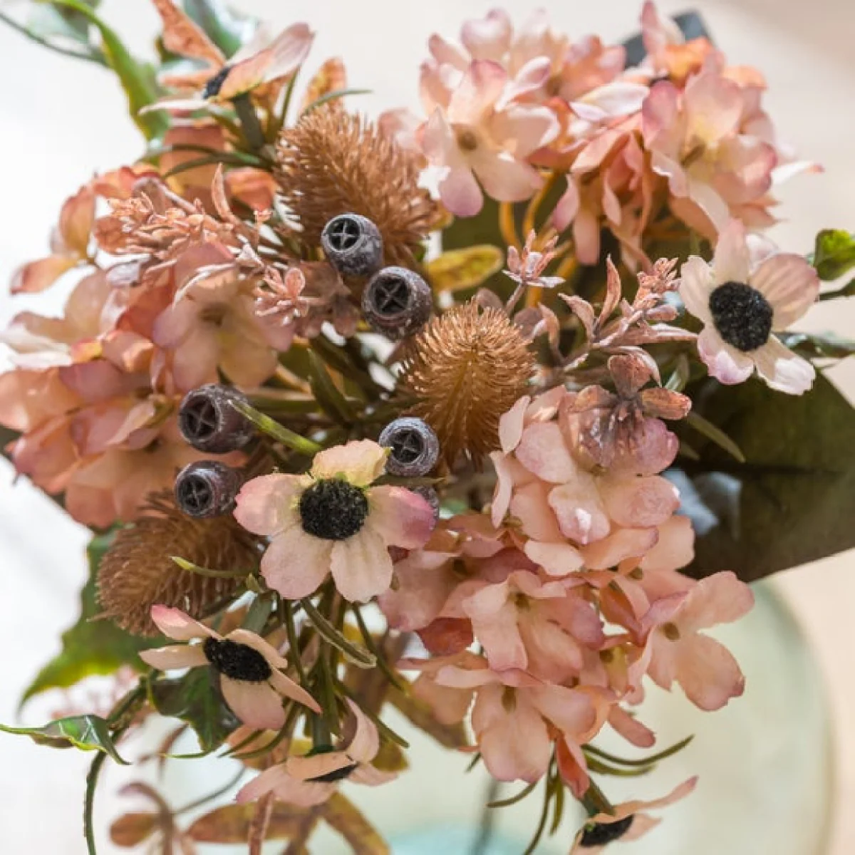 Artificial Autumn Floral Bouquet – image 3