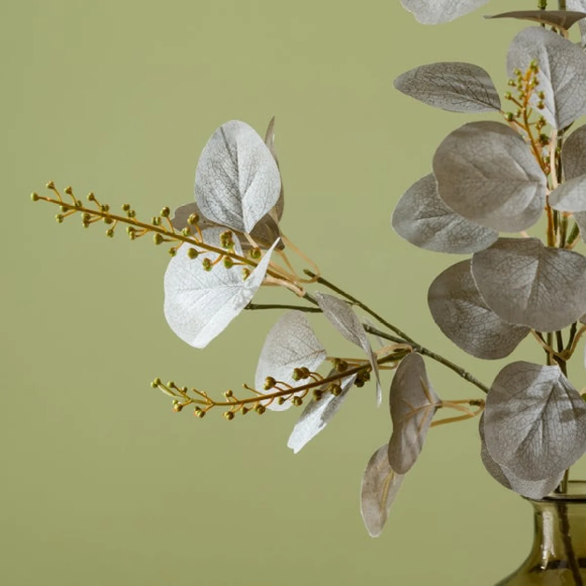 Artificial Seeded Eucalyptus Spray – image 2
