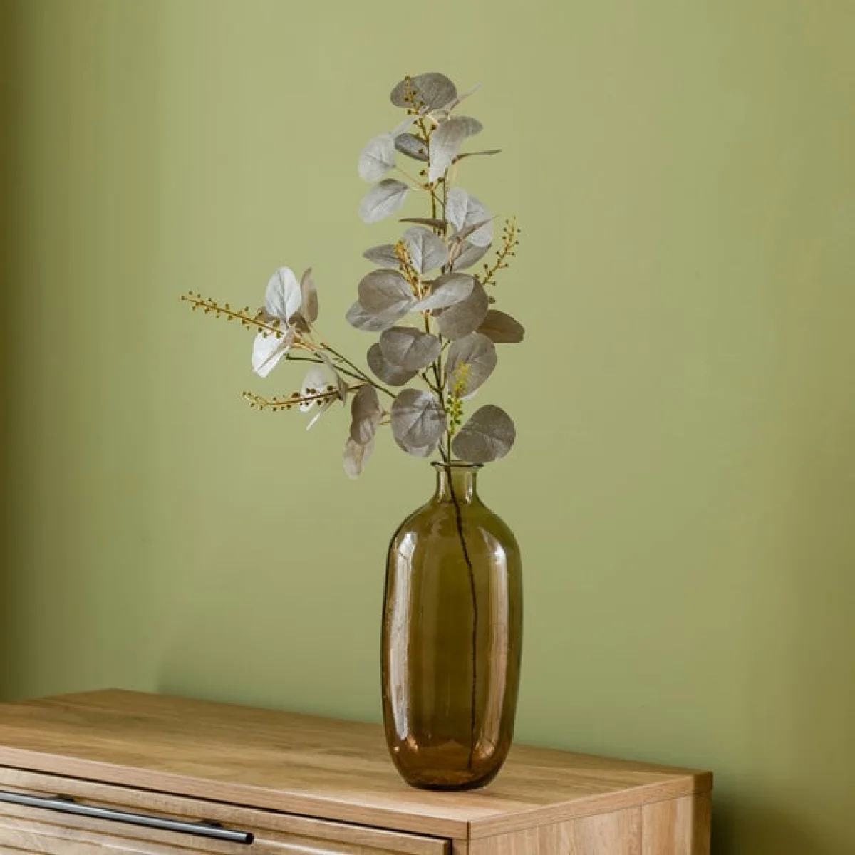 Artificial Seeded Eucalyptus Spray – image 4