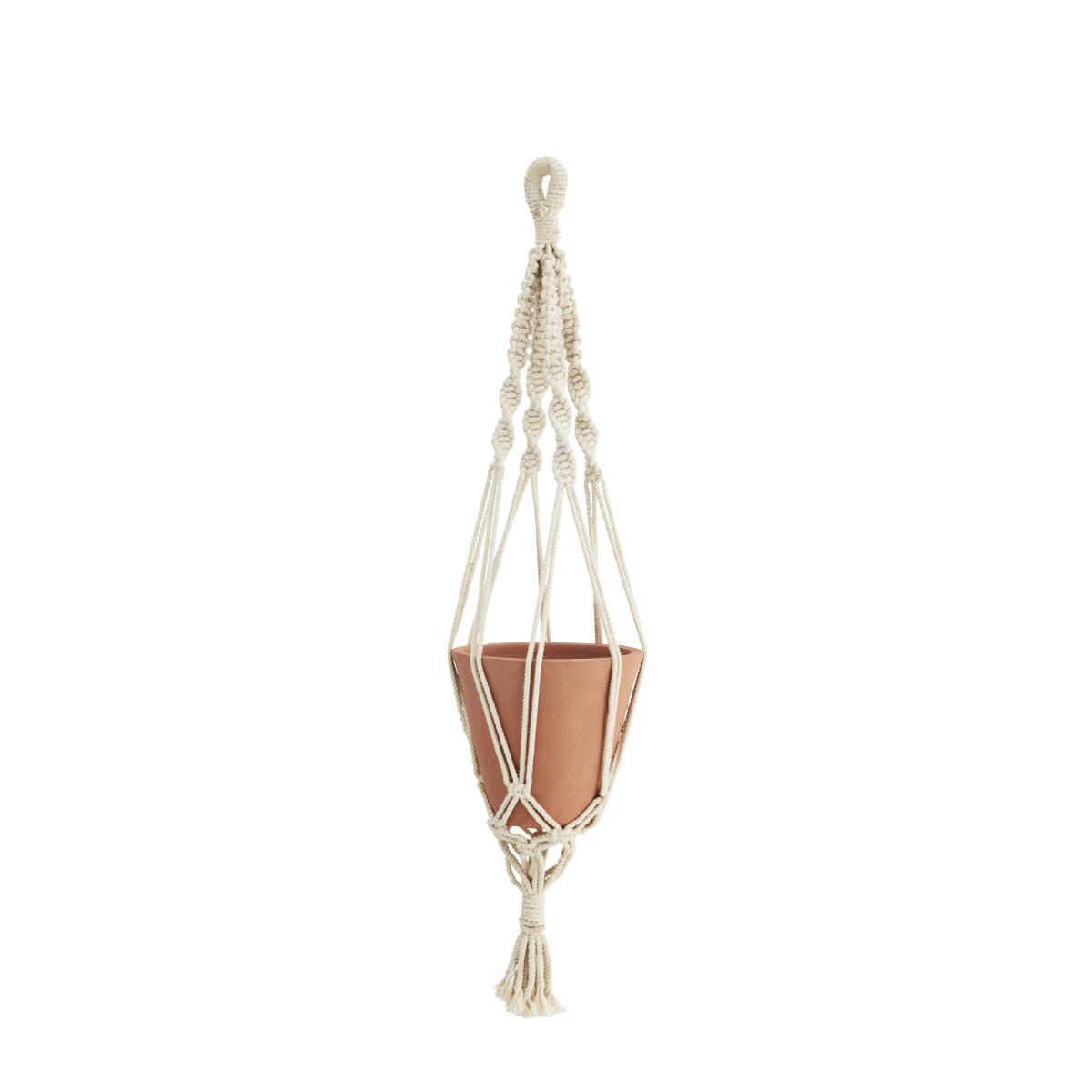 Macramé Terracotta Plant Pot – image 4