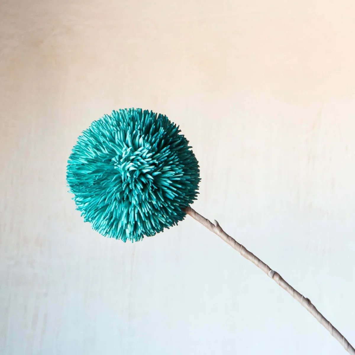 Faux Blue Burst Flower – image 2